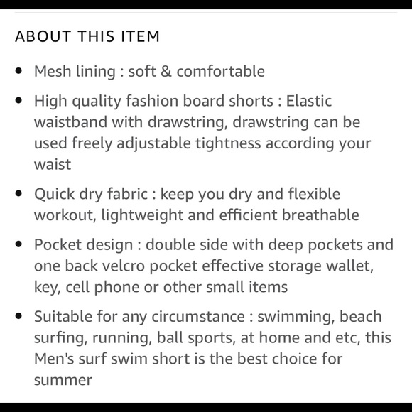 Mens swim shorts - Picture 8 of 10